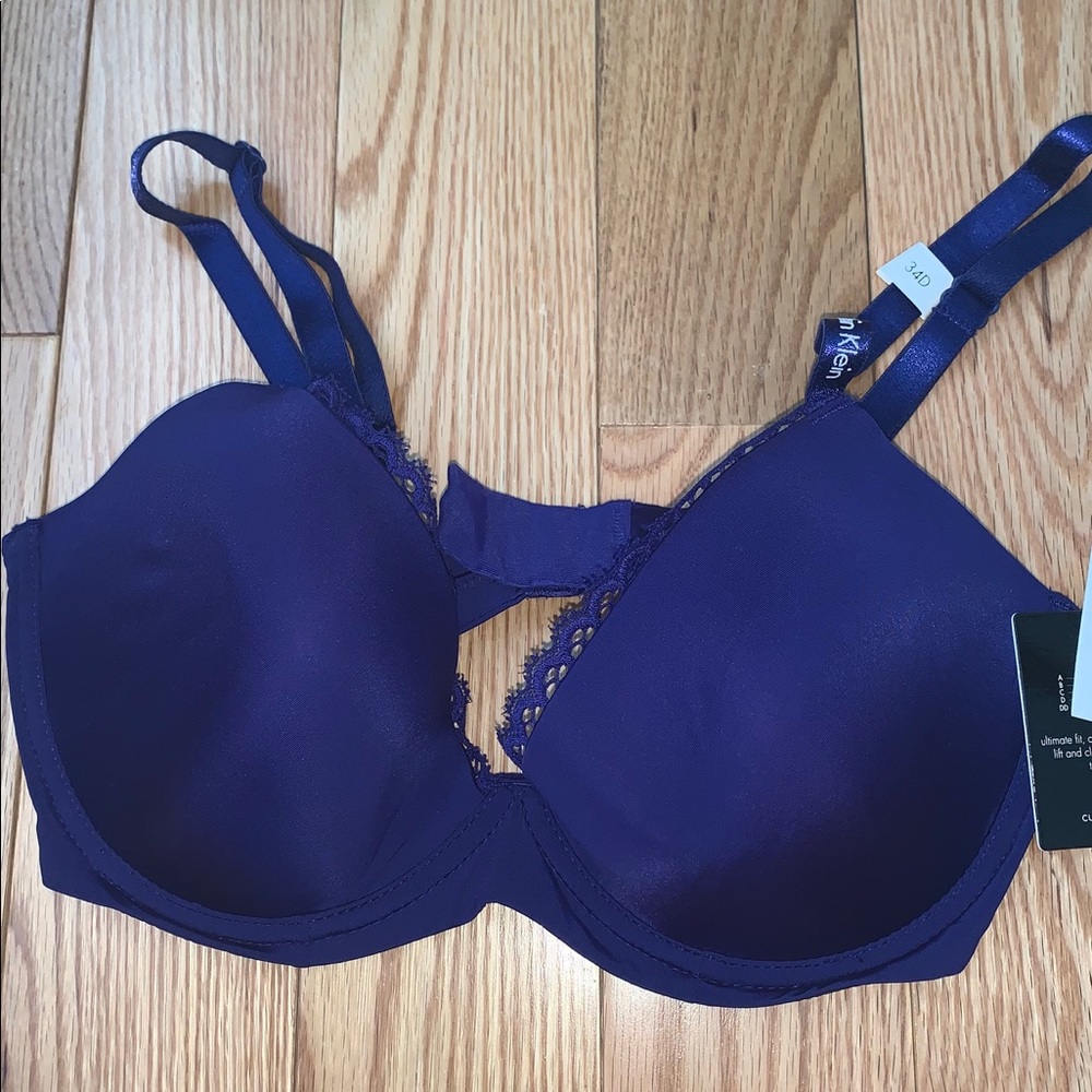 NWT Calvin Klein bra in very pretty purple color